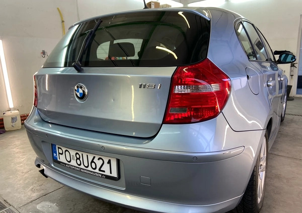 BMW Seria 1 cena 20000 przebieg: 187000, rok produkcji 2008 z Łódź małe 254